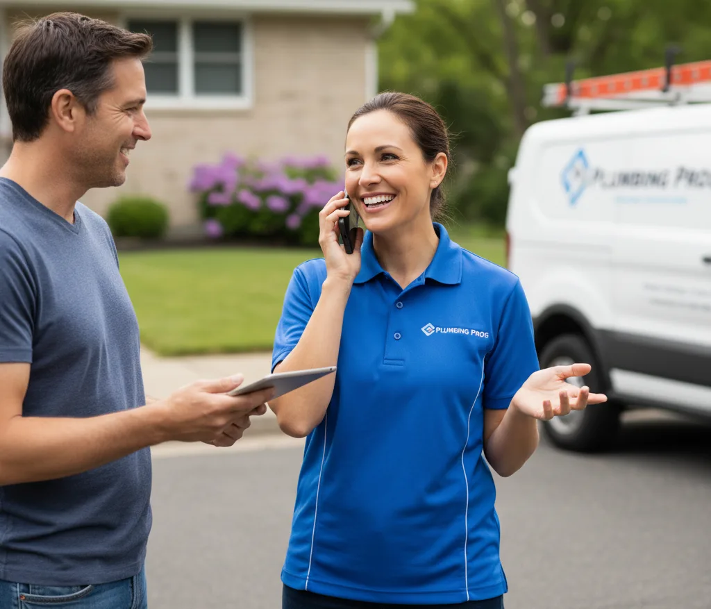 Grant Plumbing customer support in Randolph